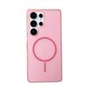 Translucent Matte PC Case For Samsung Galaxy S25 Ultra S26 Plus S24 S23 Ultra S26Edge Magnetic For Magsafe Wireless Charge Cover
