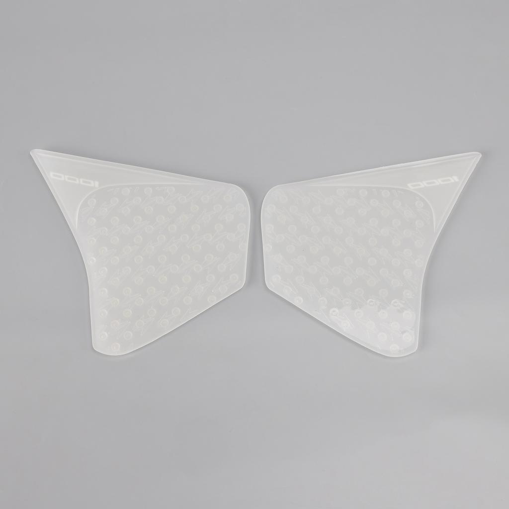 Transparent Side Tank Traction Grip Knee Pads For Kawasaki Z1000 2015-2021