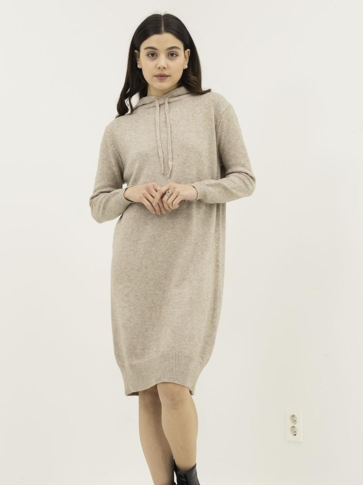 HYFVE Casual Hooded Long Dress
