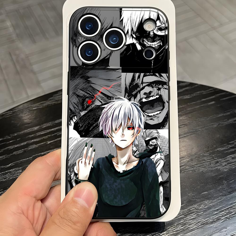 Custodia per Telefono Calda Anime Tokyo Ghoul Per IPhone 17 Pro Max 16 15 14 Pro Max 13 11 X Xs Xr 8 7Plus Copertura in Silicone