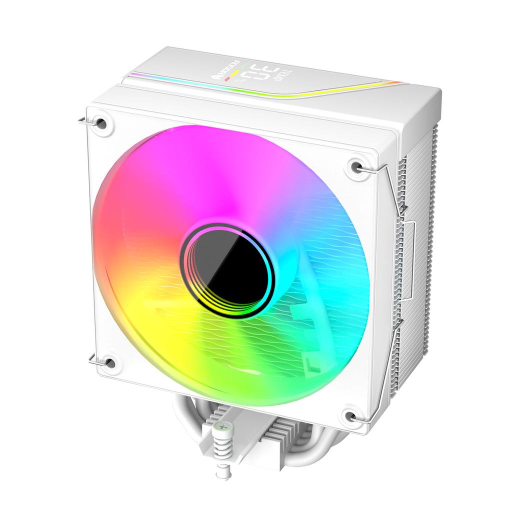 T6 CPU Cooler 6 Copper Pipe Air Cooler PC Processor Heatsink Coolers ARGB 4PIN PWM Processador Air Radiator Silent Fan For PC