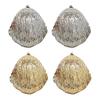 1 Pair Chunky Earrings for Women, Gold/Silver Large Statement Earrings, Minimalist Textured Jewelry Gifts