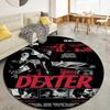 Dester Round Area Rug,Carpet Rug for Living Room Bedroom Sofa Playroom Decor,Non-slip Floor Mat9