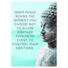 Art Print - Inspirational Motivational Zen Wall Decor for Bathroom, Yoga or Meditation Room Unique Gift for New Age Female Fans
