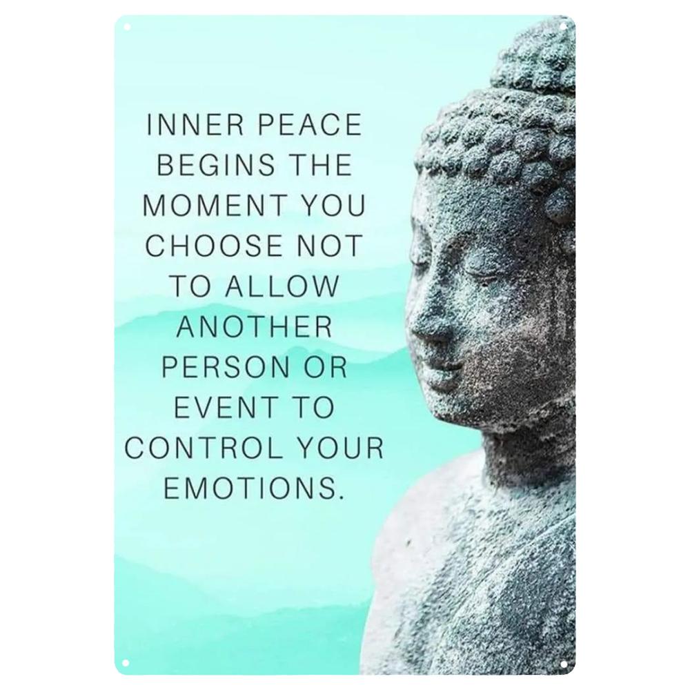 Art Print - Inspirational Motivational Zen Wall Decor for Bathroom, Yoga or Meditation Room Unique Gift for New Age Female Fans