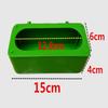 10Pcs Rust-Resistant Anti-Spill Bird Feeder Trough for Pigeons Parrots Chickens Secure Hanging Design Feeding Dispenser Home