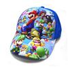 16 hues Super Marios Bros Animation Design Headwear Luigi Embroidery Animation Figure Peripherals Baseball Cap Shade Sun Protection kids Presents