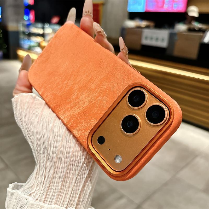  Magnetic Ponytail Pattern Phone Case For iPhone 15 16 17 Pro Max 17 Pro Max Alloy Lens Wireless Charging Shockproof Cover