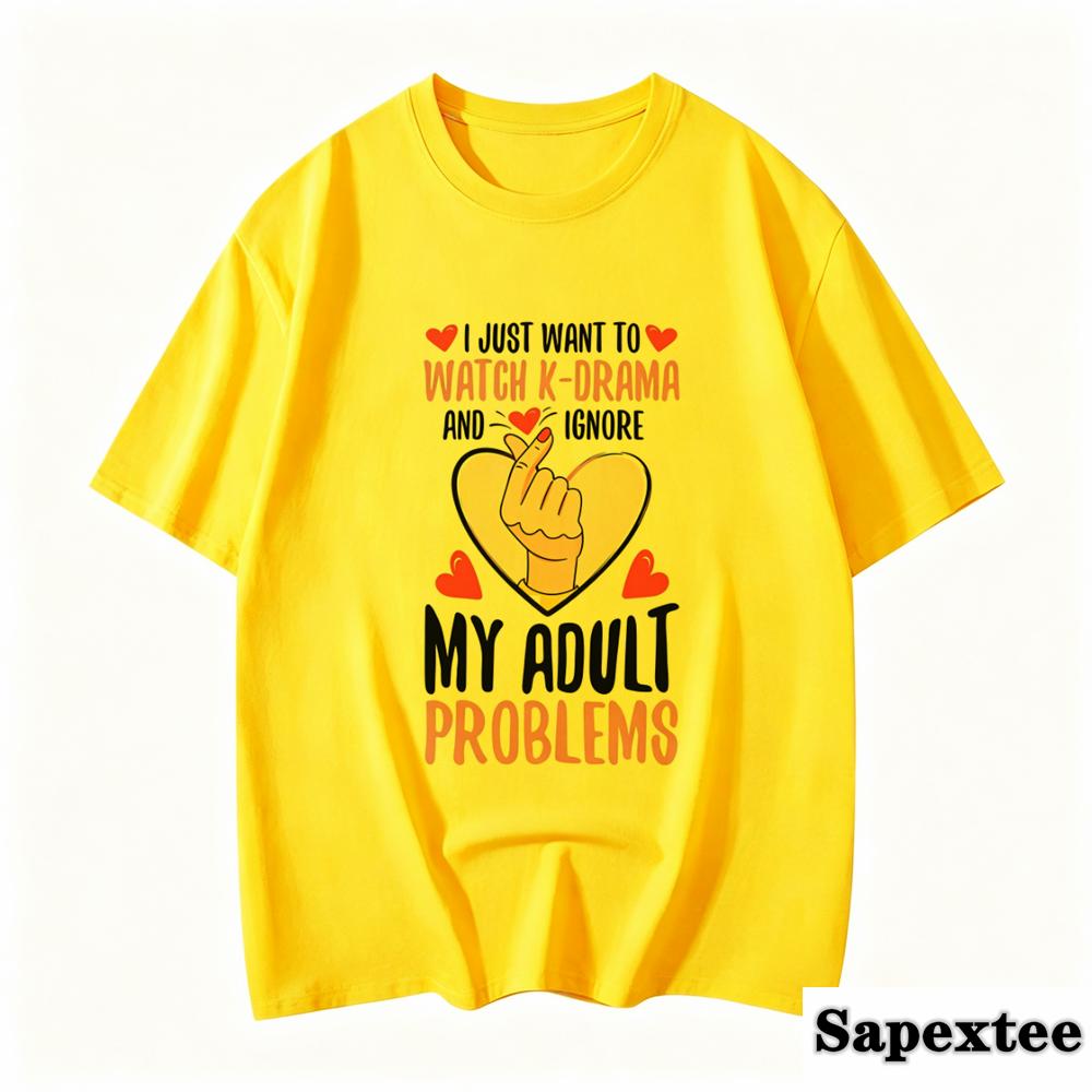 K Drama Kdrama Korean Tv Show Fans Cute Funny T Shirt Pop Kpop South Korea Loverunisex Unisex Unisex Daughter Granddaughter