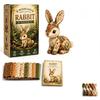 Beginner Patchwork Project Set with Animal Pattern, Pre-Cut Felt Fabric and Guided Instructions for DIY Sewing Craft
