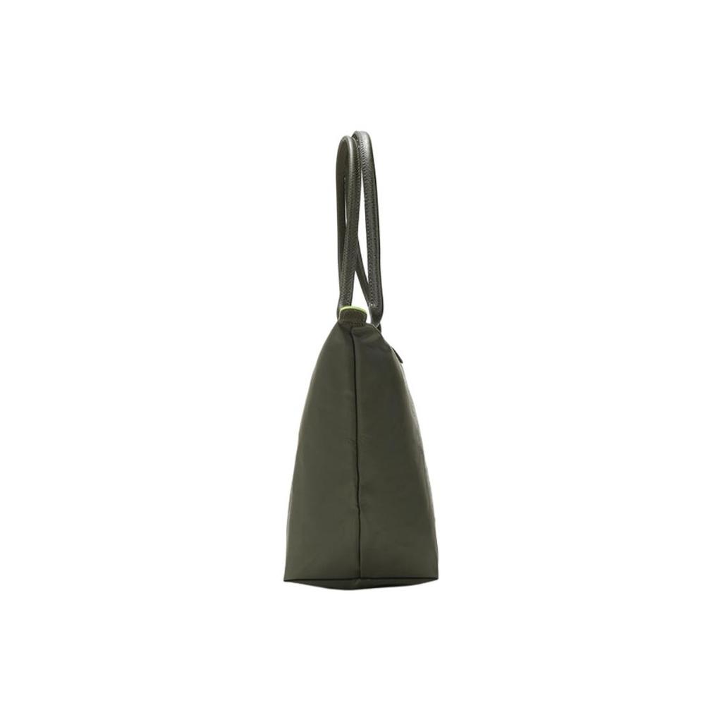 Longchamp Le Pliage Green 28 Langer Griff Umweltfreundliche Leinwand Knödel Schultertasche Medium Damen Taschen Waldgrün 2605919479