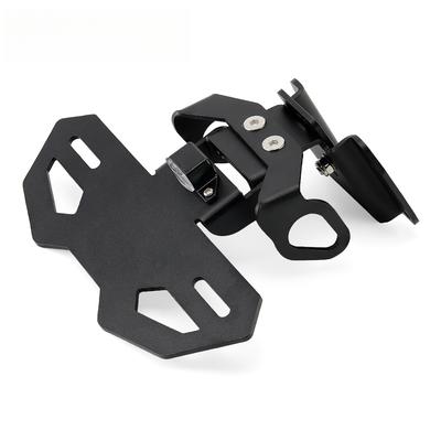 For YAMAHA YZF R7 MT07 FZ07 Motorcycle License Plate Holder Tail Tidy Turn Signal Light LED Accessories Frame Adjustable YZFR7