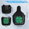 Leaf Pattern Golf Iron Club Head Cover Protection Sleeve Golf Rod Head Cases Waterproofs PU Golf Club Head Cover
