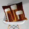 Drinks Beer Alcohol Art pillow over living room sofa cushion cover home decoration bedroom room bed pillow cover