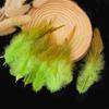 50Pcs Real Chicken Rooster Feathers 7-15cm For DIY Wedding Gown Decorations Handmade Home Crafts Projects