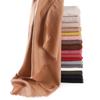 New Fashion Women Ramadan Muslim Hijab Cotton and Linen Soft Autumn and Winter Solid Color Islam Scarf Headscarf Shawl