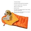 Dog Sleeping Bag Soft Warm Waterproof Packable Pet Bed With Storage Bag For Camping Hiking Travel