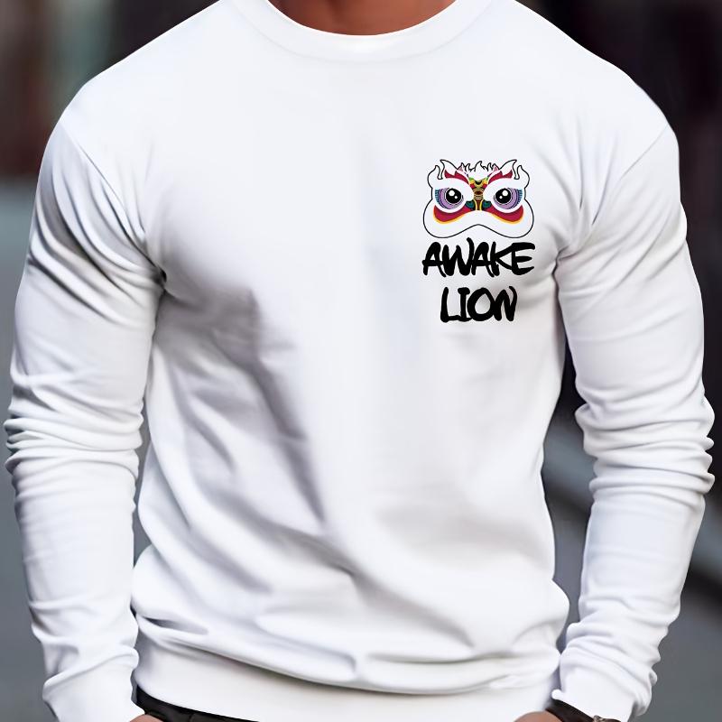 

Crew Neck Sweatshirt, Eco-Friendly & Soft, Great for Weekend Hikes & Casual Outings XXL чёрный