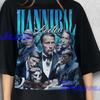 Maglietta Hannibal Lecter, Maglietta per Fan di Hannibal Lecter, T-shirt Hannibal Lecter, Magliette Mads Mikkelsen, Maglietta Retro Mads Mikkelsen Merchandising Regalo