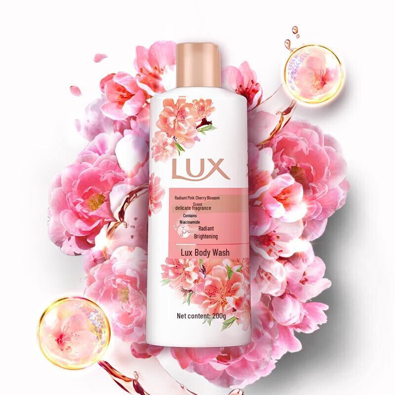 Lux Pink Cherry Blossom Brightening Shower Gel
