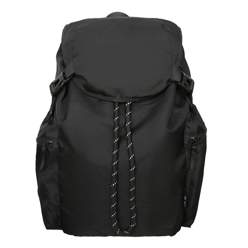 

TS JYL laptop bag,Couple Leisure Oxford Travel Backpack Drawstring Solid Junior Senior One size fits all чёрный