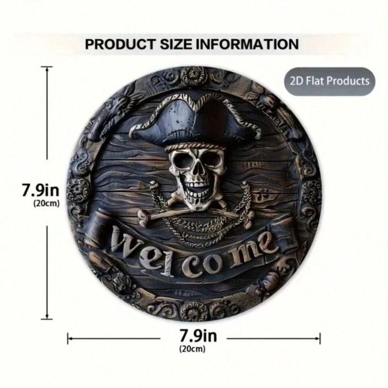 Vintage Iron Wall Art 20x20cm Home Decor Sign
