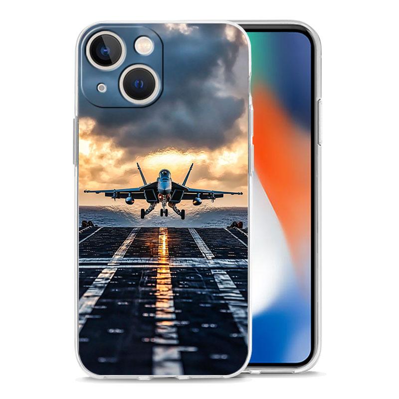 Phone Case For iPhone 17 Cases iPhone Air 16 15 12 13 14 Pro Max 7 8 Plus 16Pro iPhone11 Cover Aircraft Airplane cool