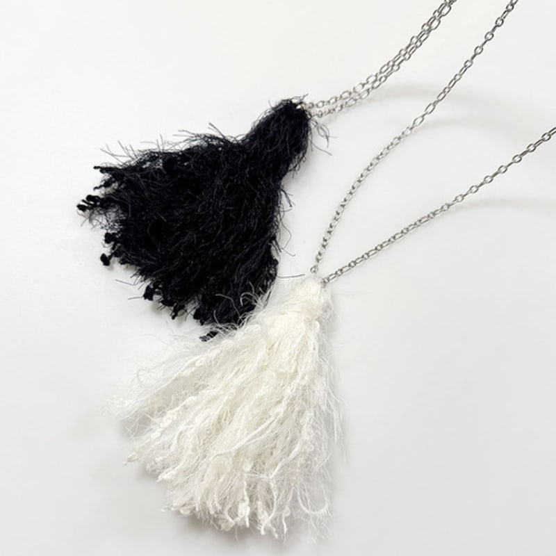 August Harmony Boho Tassel Necklace / 2color