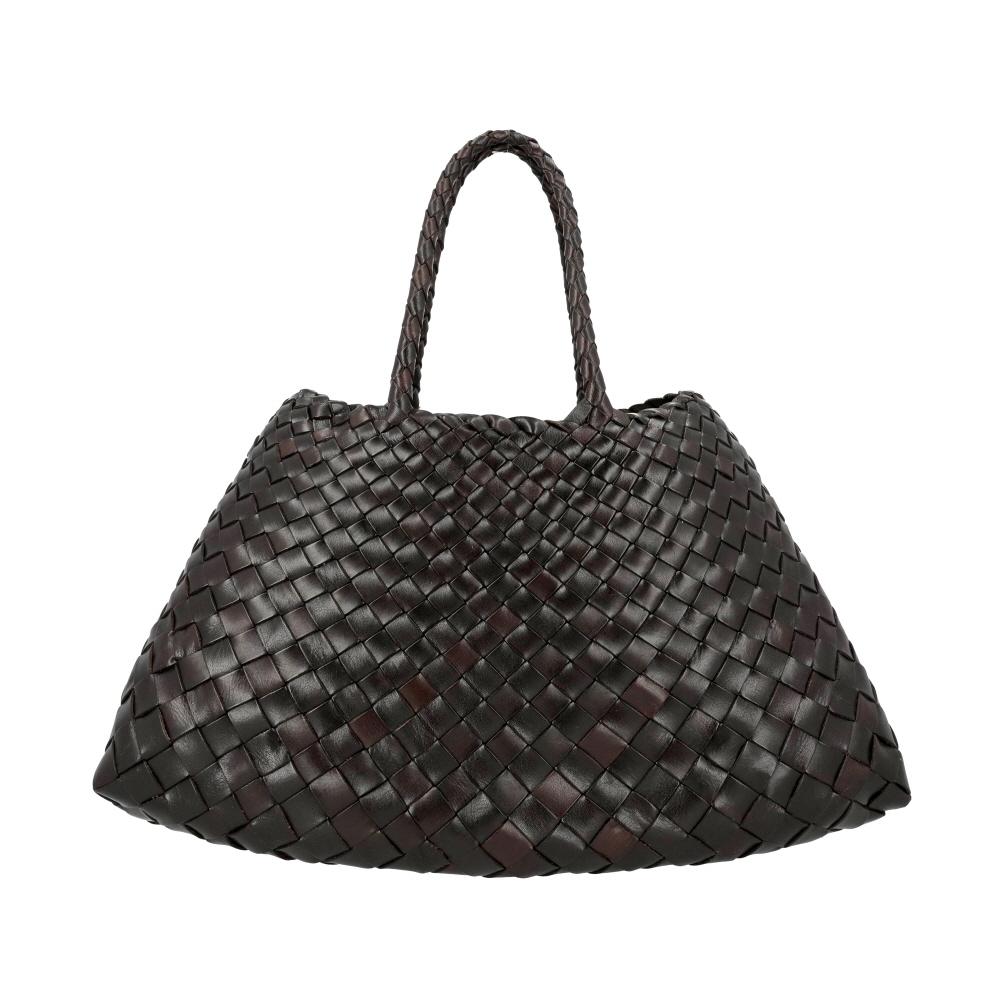 

Сумка через плече Dragon Diffusion Santa Croce Small Темно-коричнева 8893 8893 DARK BROWN