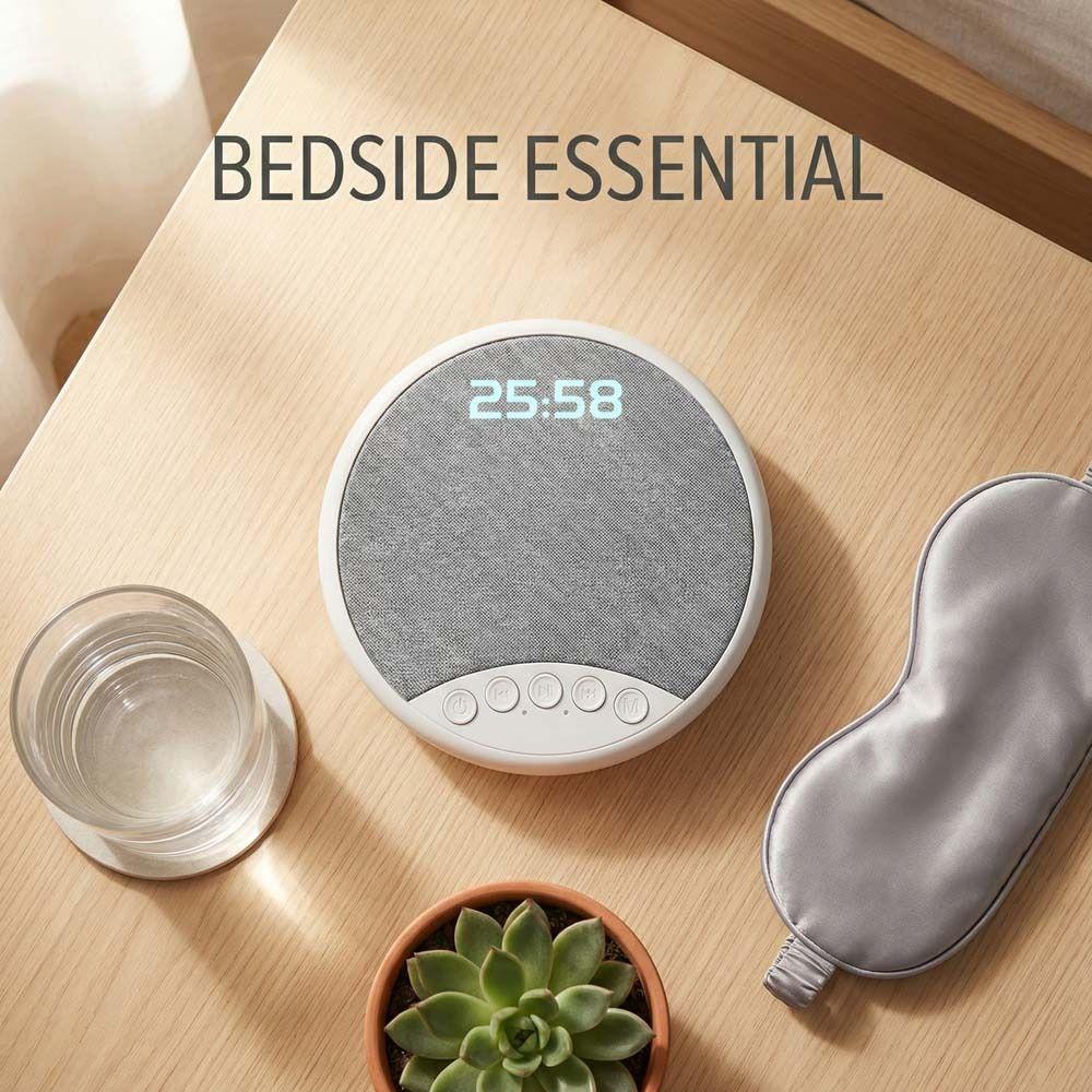 Mini Under Pillow Bluetooth Speaker Ultra-Thin Sleeping Speaker White Noise Machine  Sleeping Aid