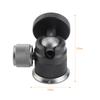 Aluminum Alloy Ball Head 360 Degree Rotation 180 Degree Folding Dual U Shape Slot 1 4in Mount Tripod Ball Head