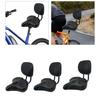 Saddle Bike Seat with Backrest Biking Height Adjustable Exercise Cushion Women Men