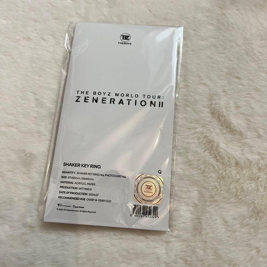 [USED] Theboyz Seoul Concert Korea Key Ring Cue