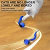 Balle Jouet pour Animal de Compagnie Évitement Intelligent d'Obstacles Jouet pour Chat Balle de Taquinerie Automatique pour Chat Animal de Compagnie Jouet Balle Roulante Automatique à 360° Balle avec Queue