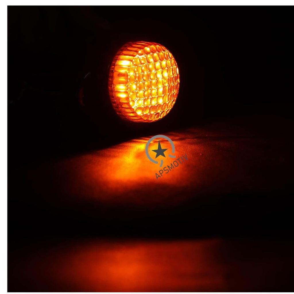 18PCS LED Trailer Marker Lights 24V Waterproof Amber Chicken Lights Universal Side Clearance Lamps for Semi Truck Freightliner Cargo