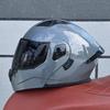 103-ORZ-Motorcycle Helmet, Men's and Women's Open Face Helmet, Dual Mirror, Summer Full Face Helmet, Four Seasons
