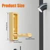 Heavy-Duty Folding Coat Hooks Zinc Alloy Retractable Hook Wall Mounted Bathroom Kitchen Clothes Hook 90° Folding Clothes Hanger