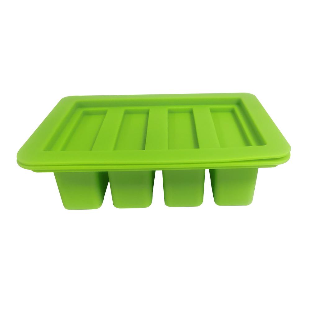 Butter Tray with Lid Storage The Silicone Butter S with 4 Large Storage