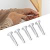 200Pcs Self Drilling Screw   Countersunk Head 410 Stainless Steel 19mm Nominal Length