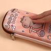 Lovely Capybara Pen Bag 3D Panda Pencil Case Large Capacity Pencil Box For Erasers Rulers Markers Storage