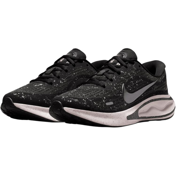 Nike  Journey Run  Black/Metallic Silver/Cave Purple/Metallic Dark Grey Women Sneakers FJ7765016