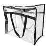 Clear Storage Bag for Clothes PVC Blanket Storage Bag Closet   with   and Handle for Moving Home