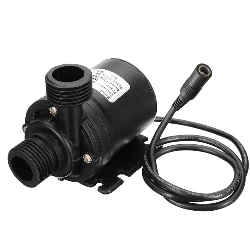 1Pcs Submersible  Water Circulation Pump 800L/H 12V 24V Dc 5 Meters Solar Brushless Motor Fish Tank Low-Noise Pump