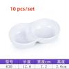 Melamine Hot Pot Sauce Dishes plastic Small Dipping Plates Self  seasoning pepper wasabi Soy Sauce Vinegar Dish dressing bottle
