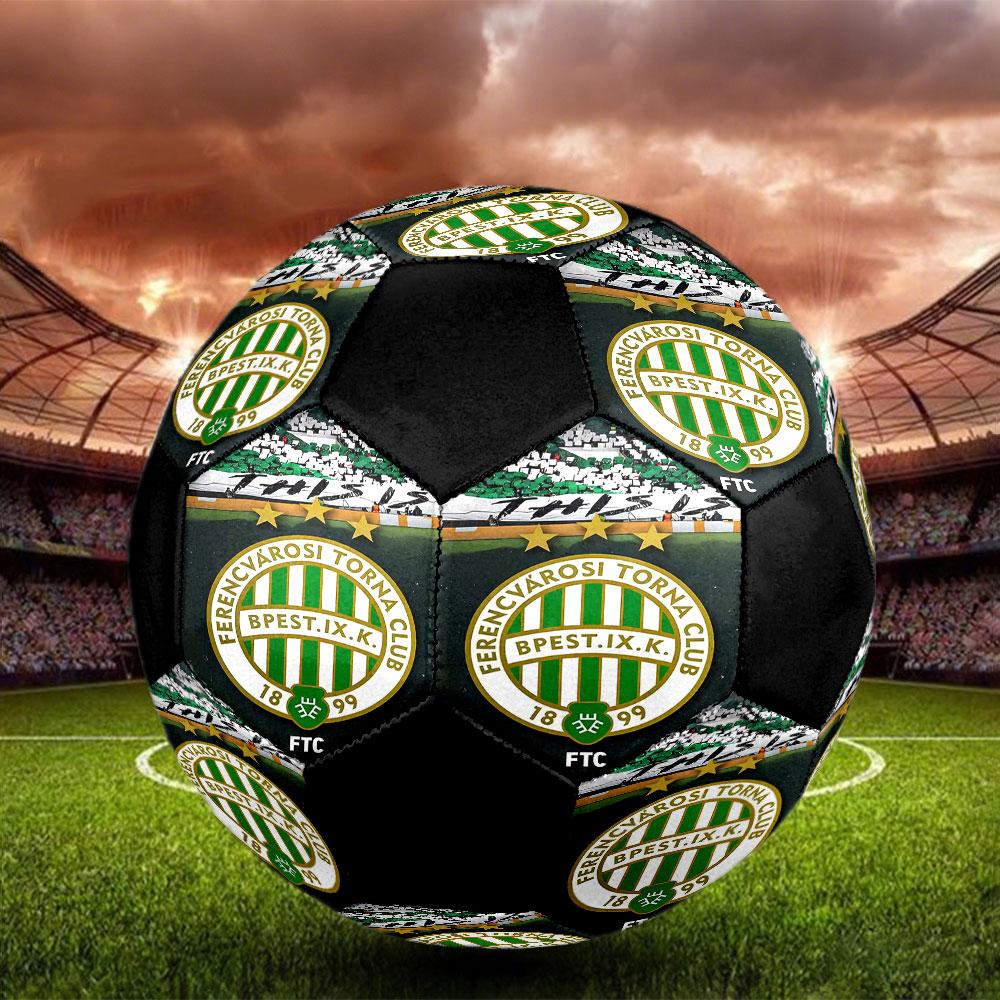 1pc Ferencvarosi TC Soccer Ball Size 5 Indoor Soccer Ball Fashion Colorful Backyard Game - Great For Sports Fans Gift HE48