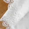 European Lace Hollow Table Runner with Tassels Luxury Dust-Proof Tv Cabinet Cover Cloth Retro Long Tablecloth for Wedding Party