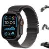 Braccialetto Premium in Titanio a Maglia Milanese per Apple Watch Ultra 2 49mm 9 8 7 6 per Iwatch Serie 10 46mm 45mm 42 44mm Braccialetto a Maglie