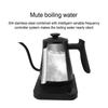 1L Electric Kettle 1200W Fast Boiling Stainless Steel Gooseneck for Pour Over Smart Temperature Control for Coffee Brewing
