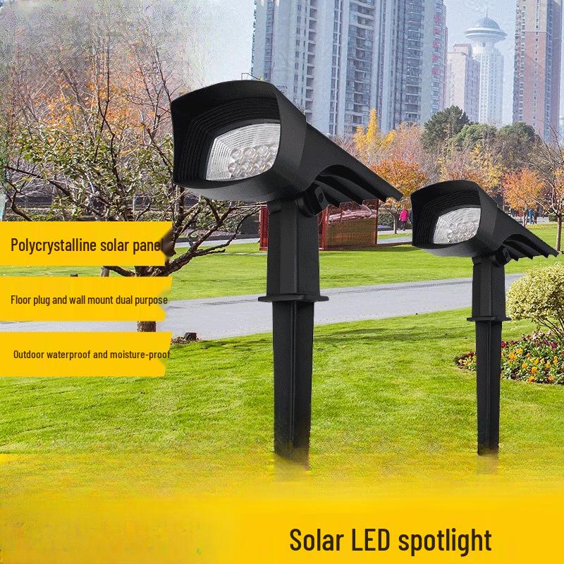 Solar Powered Garden Lawn Plug Light