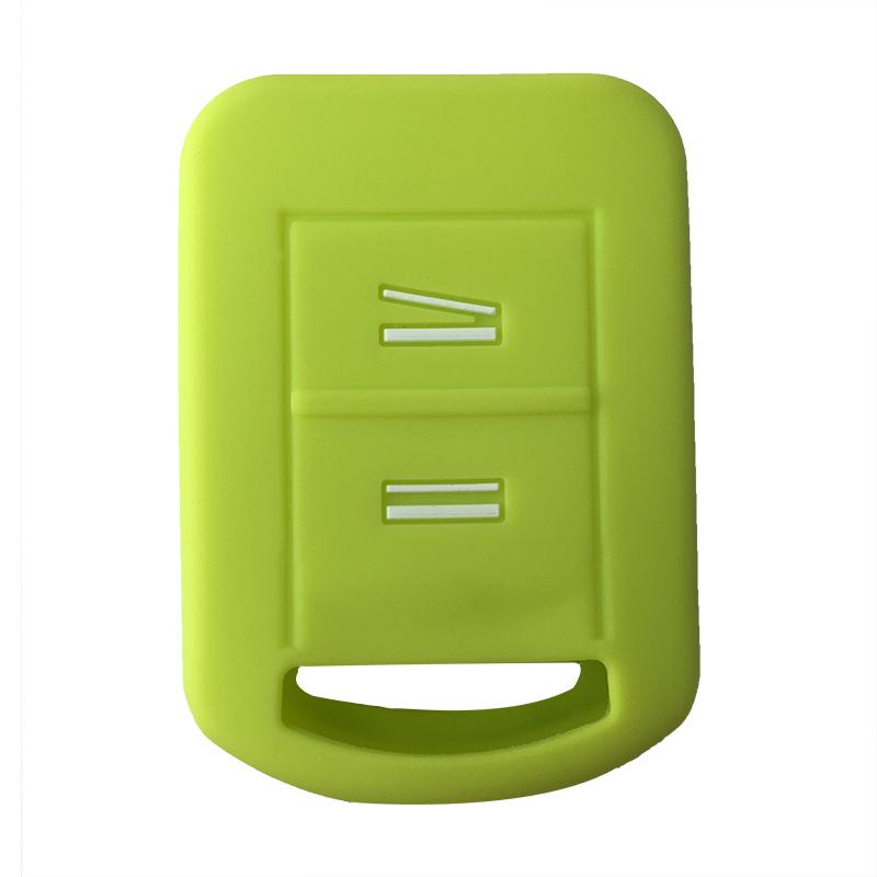 Silicone Car Key Case Fob Cover for Opel Vauxhall Corsa Agila Meriva Combo 2 Button Remote Key Cover Case